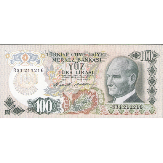 6.Ems. 100 Lira B31