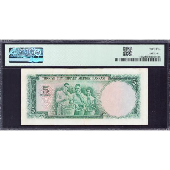 5.Ems. 5 Lira  II.Tertip  E24