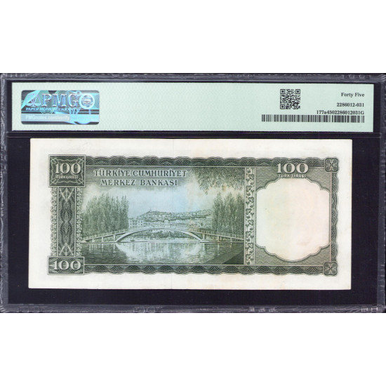 5.Ems. 100 Lira  V.Tertip  V84