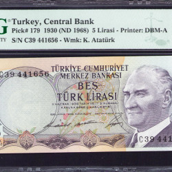 6.Ems. 5 Lira  C39