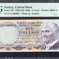 6.Ems. 5 Lira  E17