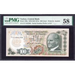 6.Ems. 100 Lira  F17