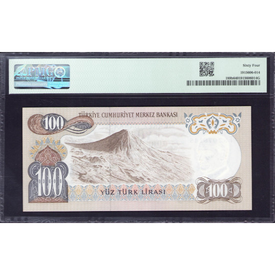 6.Ems. 100 Lira  F82