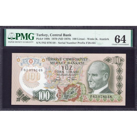 6.Ems. 100 Lira  F82