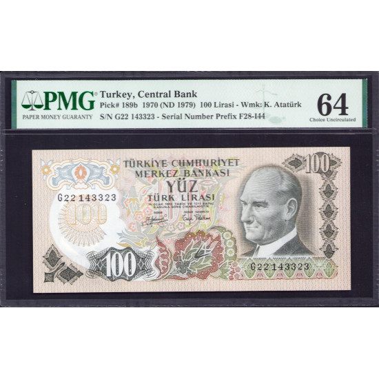 6.Ems. 100 Lira  G22