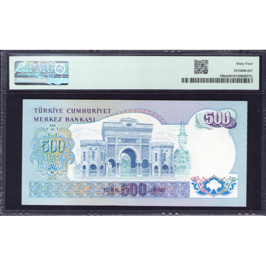 6.Ems. 500 Lira  A81