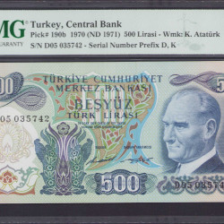 6.Ems. 500 Lira  D05