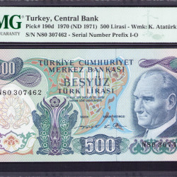 6.Ems. 500 Lira  N80