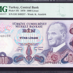 6.Ems. 1.000 Lira  E01